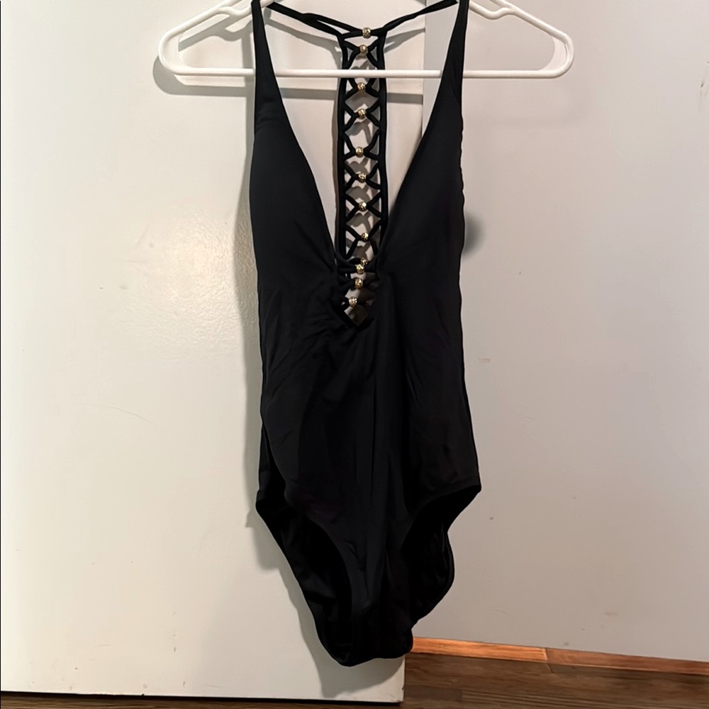 Trina Turk Elegant Black Swimwear